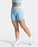 Modische Signature Scrunch Short Ice in Farbe Blue