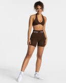 Signature Twisted Bh Damenhose in Dunkelbraun