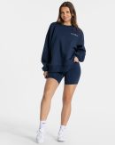 Signature Oversized Sweater für Frauen in Dunkelb