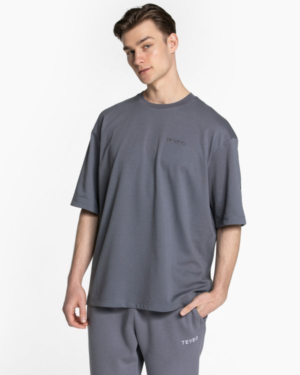 Damen Arrival Signature T-Shirt Graphit mit Komfo – Bild 2