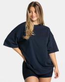 Signature Oversized T-Shirt Damenhose in Midnight