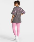 Signature Oversized T-Shirt Damenhose in Graphit