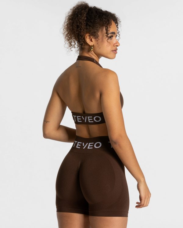 Signature Twisted Bh Damenhose in Dunkelbraun – Bild 2