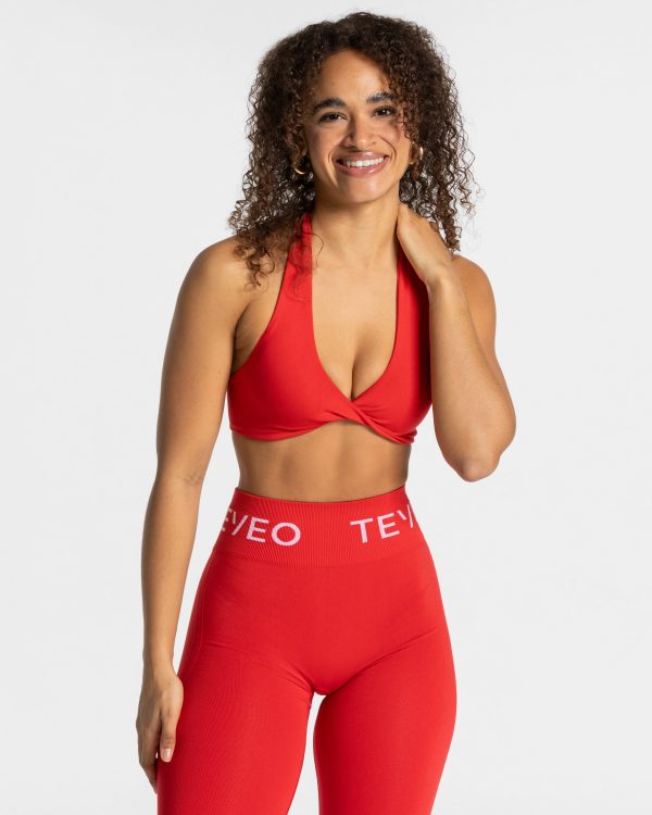 Damen Signature Twisted Bh Rot mit Komfort
