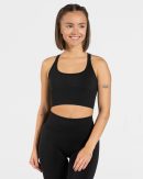 Modische Statement Bh in Farbe Schwarz