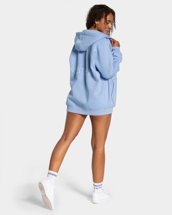 Statement Oversized Jacke für Frauen in Blau – Bild 5