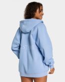 Statement Oversized Jacke für Frauen in Blau