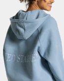 Modische Statement Oversized Jacke in Farbe Stahl