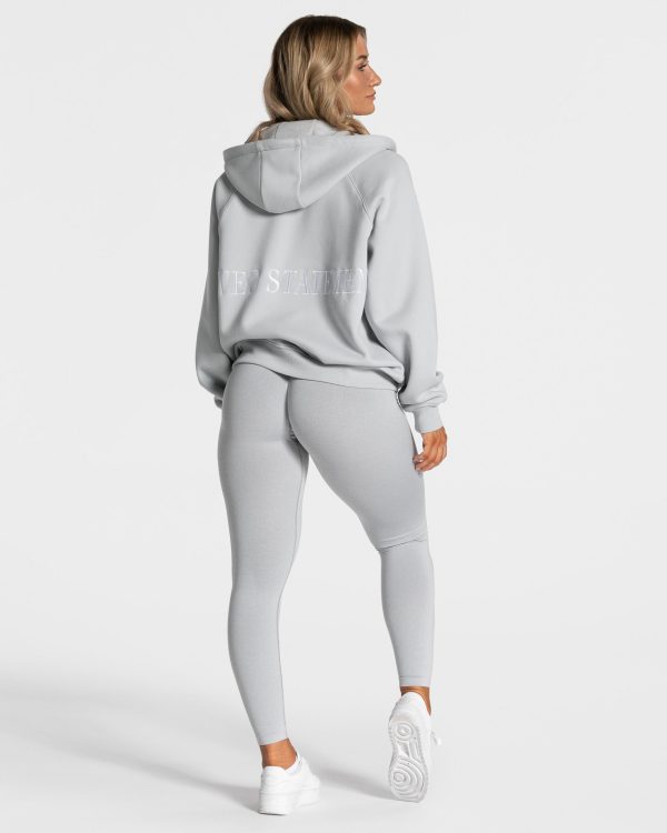 Statement Oversized Jacke Hellgrau – bequem und s – Bild 5
