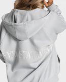Statement Oversized Jacke Hellgrau – bequem und s