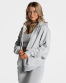 Statement Oversized Jacke Hellgrau – bequem und s