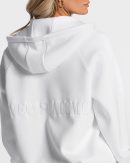 Statement Oversized Jacke Weiß für Sport und Allt