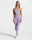 Statement Scrunch Leggings für Frauen in Flieder