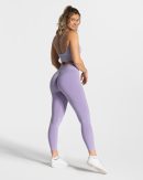 Statement Scrunch Leggings für Frauen in Flieder
