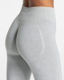 Acid Covert Scrunch Leggings Hellgrau für Sport u