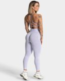 Damen Acid Covert Scrunch Leggings Flieder mit Ko