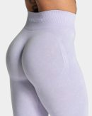 Damen Acid Covert Scrunch Leggings Flieder mit Ko