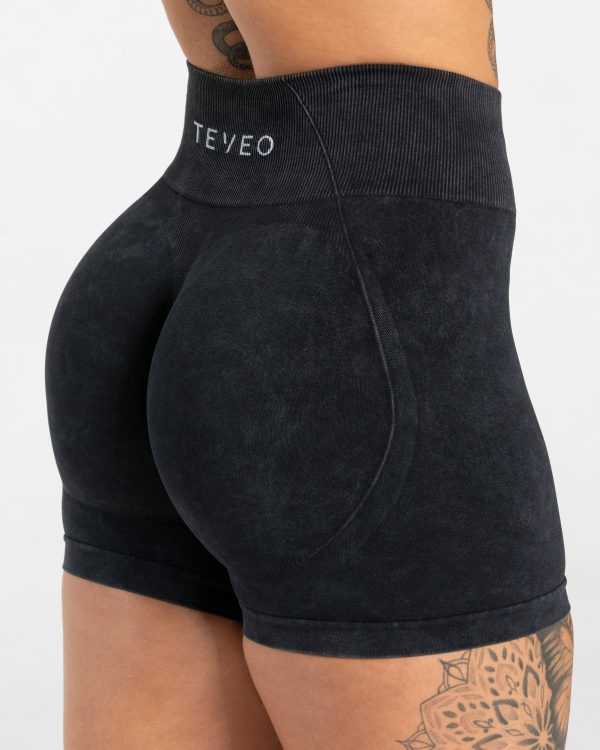 Modische Acid Covert Scrunch Short in Farbe Schwa – Bild 4