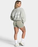 Acid Oversized Sweater in Salbei für Damen