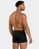 Everyday Boxershorts (3er) Schwarz mit hoher Tail
