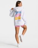 Candy Oversized Jacke in Weiß für Damen