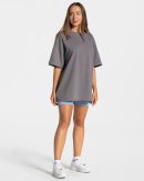 Candy Oversized T-Shirt Damenhose in Graphit