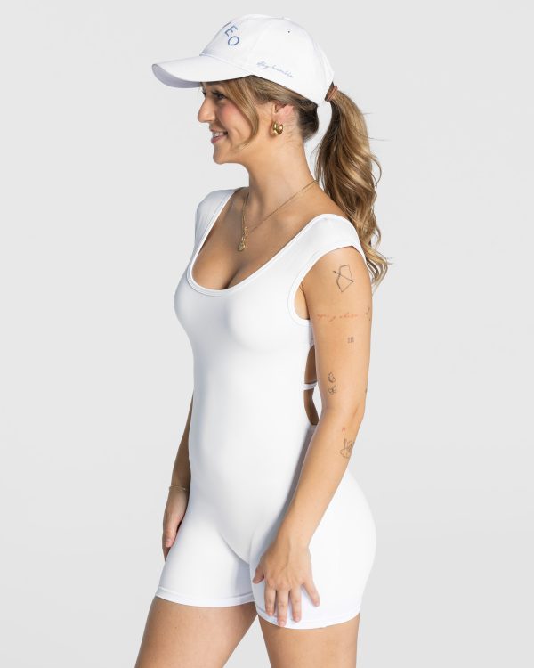 Damen Crew Cap Weiß mit Komfort – Bild 4