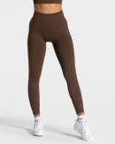 Damen Elevate Leggings Dunkelbraun mit Komfort