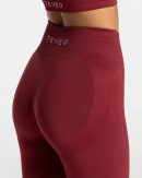 Elevate Leggings Weinrot – bequem und stylisch