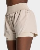 Endorphin 2in1 Shorts Damenhose in Latte