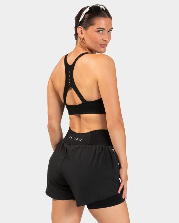 Modische Endorphin Bh in Farbe Schwarz – Bild 2