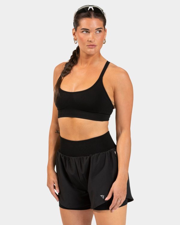 Modische Endorphin Bh in Farbe Schwarz