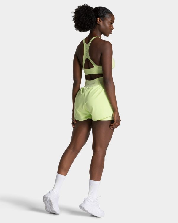 Damen Endorphin Socken Weiß - Limelight mit Komfo – Bild 4