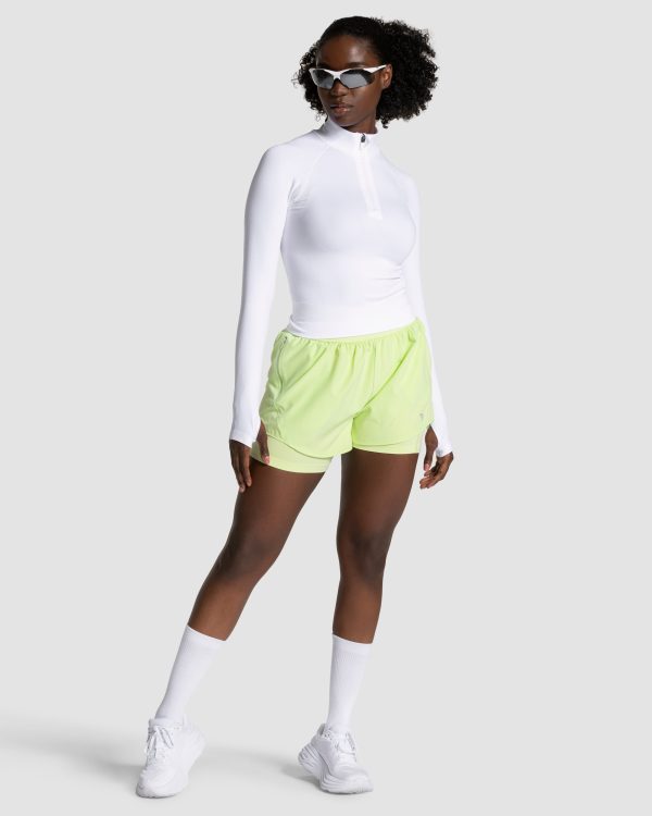 Endorphin 2in1 Shorts in Limelight für Damen – Bild 3