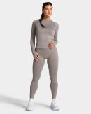 Damen Endorphin Sculpt Scrunch Leggings Smoke mit