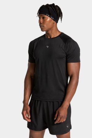 Damen Endorphin T-Shirt Schwarz mit Komfort