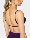 Femme Backless Bh Damenhose in Aubergine