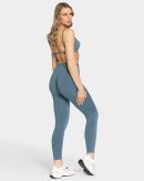Damen Femme Sculpt Scrunch Leggings Teal mit Komf