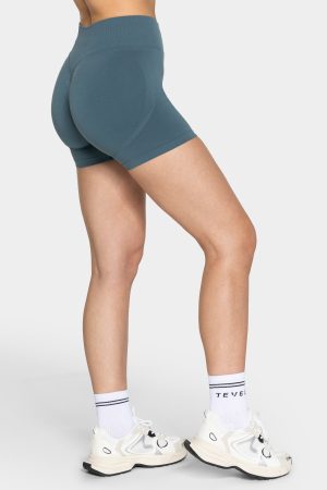 Femme Sculpt Scrunch Short Teal für Sport und All