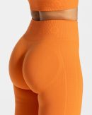 Focus Scrunch Leggings Damenhose in Orange