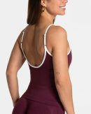 Damen Ignite Cami Top  Pflaume mit Komfort