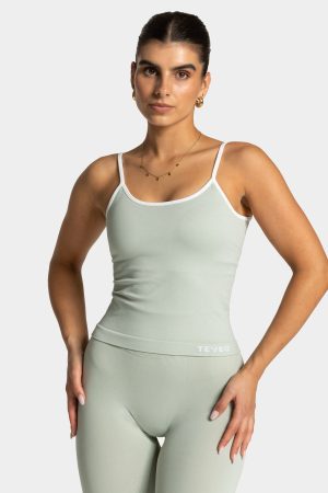 Ignite Cami Top Pistachio für Sport und Alltag