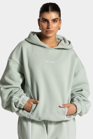 Ignite Hooded Sweater Damenhose in Pistachio