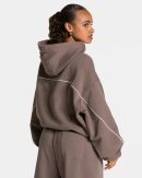 Damen Ignite Hooded Sweater  Mokka mit Komfort