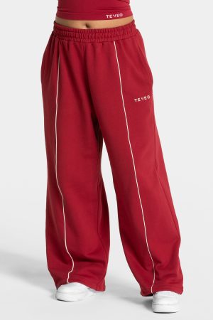 Ignite Wide Leg Jogger Cherry für Sport und Alltag