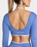 Ignite Longsleeve Azure mit hoher Taille