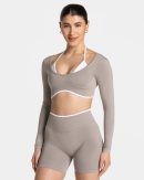 Ignite Longsleeve  Stone – bequem und stylisch