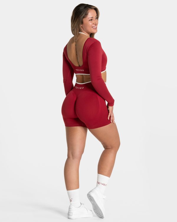 Ignite Longsleeve  Cherry für Sport und Alltag – Bild 5
