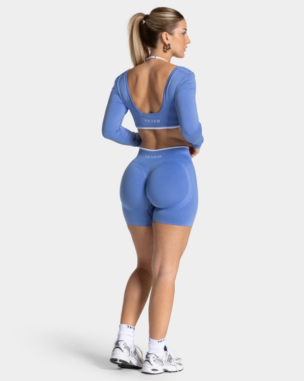 Ignite Longsleeve Azure mit hoher Taille – Bild 5