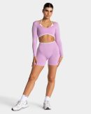 Ignite Longsleeve Orchid mit hoher Taille